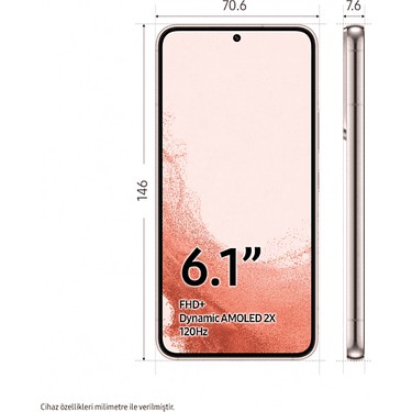 Samsung Galaxy S22ローズゴールド Samsung Galaxy S22 128GB Akıllı Telefon Pink Gold Fiyatı
