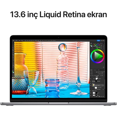 Apple Mac Air 13.6 inç Uzay Grisi Taşınabilir Bilgisayar M2 Fiyatı