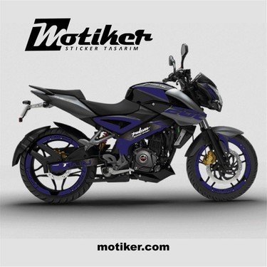 Bajaj Pulsar NS200 2020 2021 Mavi Sticker Tak m