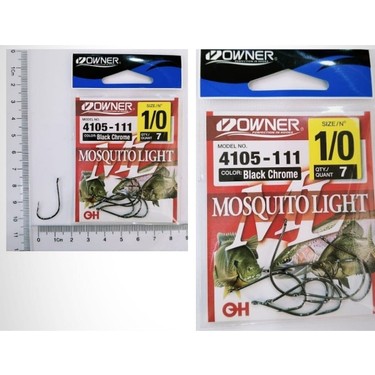 Owner Mosquito Hook Black Chrome Sinek Iğnesi (397120810) Fiyatları ve  Özellikleri