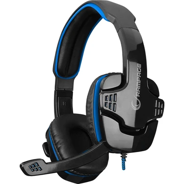 Rampage SN-R9 X-SENSE Siyah/Mavi Gaming Oyuncu Mikrofonlu