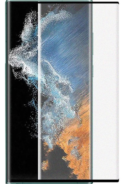 Arazon Samsung Galaxy S20 Ultra Uyumlu Tam Kapalayan Polimer Nano Ekran Koruyucu