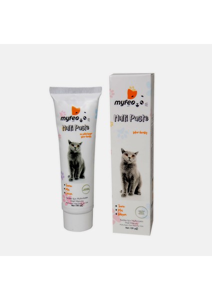 Myfeo Kedi Malt Paste ve Myfeo Multivitamin Paste