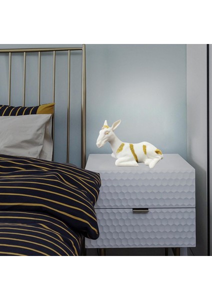 Reçine Koyun Heykeli Sanat El Sanatları Heykelcik Yatak Odası Raf Dekor Süsleri (Yurt Dışından) modelleri