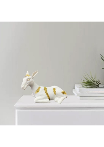 Reçine Koyun Heykeli Sanat El Sanatları Heykelcik Yatak Odası Raf Dekor Süsleri (Yurt Dışından) fırsatları