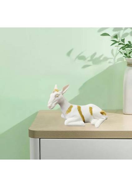 Reçine Koyun Heykeli Sanat El Sanatları Heykelcik Yatak Odası Raf Dekor Süsleri (Yurt Dışından) indirimleri