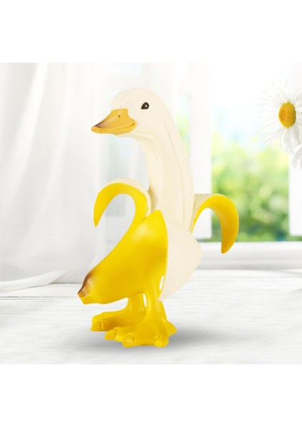 Soyulmuş Muz Ördek Heykeli Heykelcik Açık Kapalı Çim Bahçesi Dekorasyon Sarı A (Yurt Dışından) fırsatları