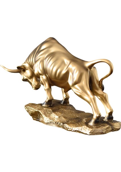 Masaüstü Oturma Odası Için Boğa Heykel Heykel Hayvan Heykel El Sanatları (Yurt Dışından) fiyatları