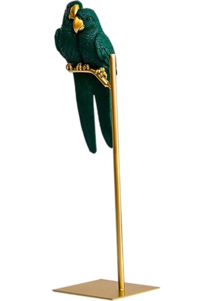 Yaratıcı Reçine Parrot Kuş Heykeli Heykel Heykel Figürinler Kitaplık Kabini (Yurt Dışından) indirimleri