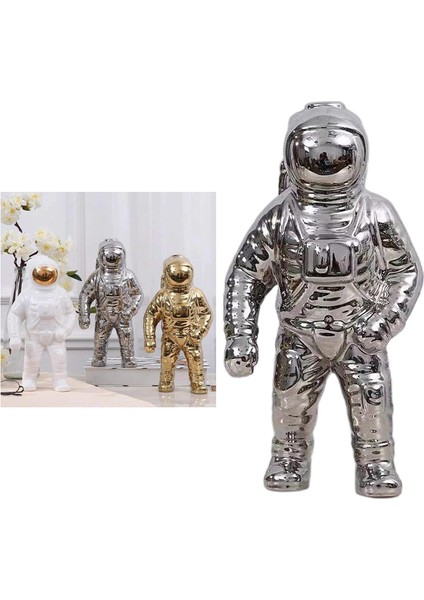 Seramik Heykel Heykel Astronot Kozmonot Heykeli (Yurt Dışından) fırsatları