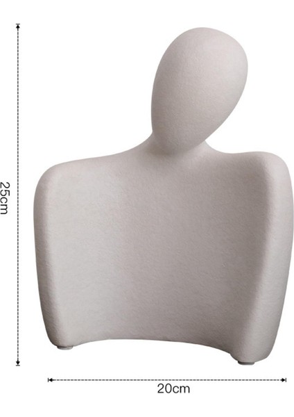 Soyut Karakter Süs Sevgilisi Figürinler Modern Çift Heykeller Dekor Gri S L (Yurt Dışından) fiyatları