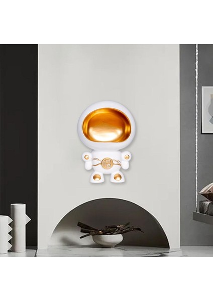 Duvara Monte Anahtar Depolama Tutucu Astronot Heykeli Heykelcik Ev Ofis Dekor (Yurt Dışından) indirimleri