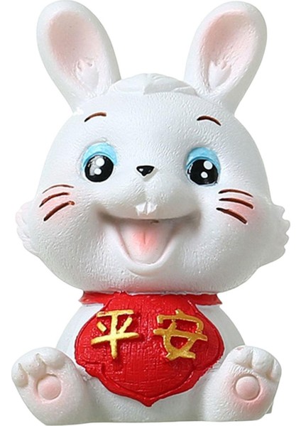 Mini Lucky Cat Figürinler Ev Hoş Geldiniz Kedi Dekorasyon Barış (Yurt Dışından)