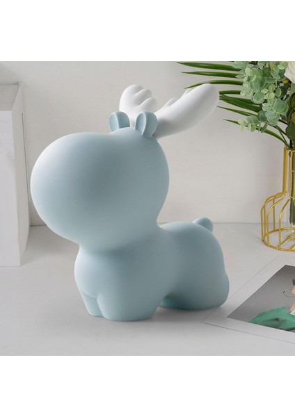 Küçük Sevimli Domuzcuk Banka Keepsake Ev Dekorasyon Doğum Günü Hediyesi Kızlar Büyük Mavi (Yurt Dışından) modelleri