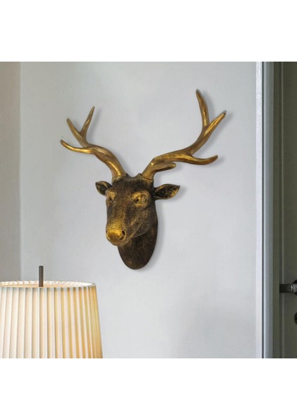 Duvara Monte Edilmiş Yenilik Başı Süslü Dekorasyon Bakır (Yurt Dışından) fırsatları