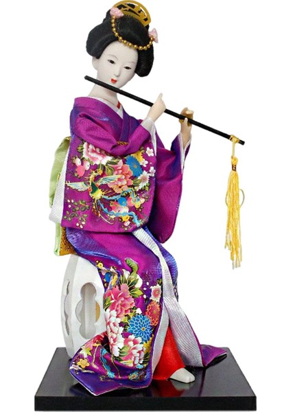 30CM Japon Geisha Tahsil Edilebilir Heykel Heykeli Reçine Heykeli Ev Bar Masası Dekorasyonu , 13CMX13CMX30CM (Yurt Dışından)