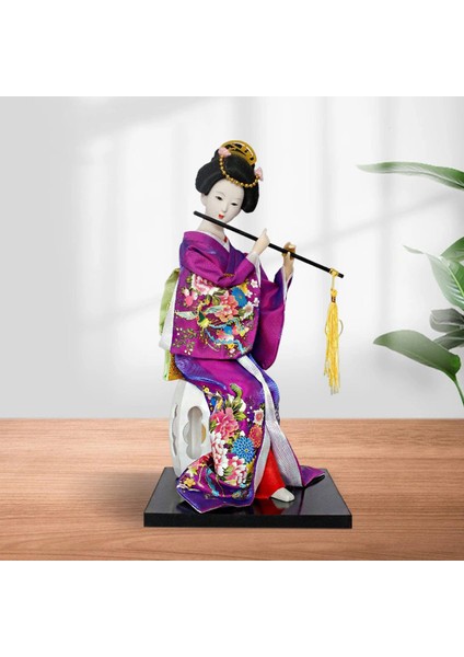 30CM Japon Geisha Tahsil Edilebilir Heykel Heykeli Reçine Heykeli Ev Bar Masası Dekorasyonu , 13CMX13CMX30CM (Yurt Dışından) modelleri