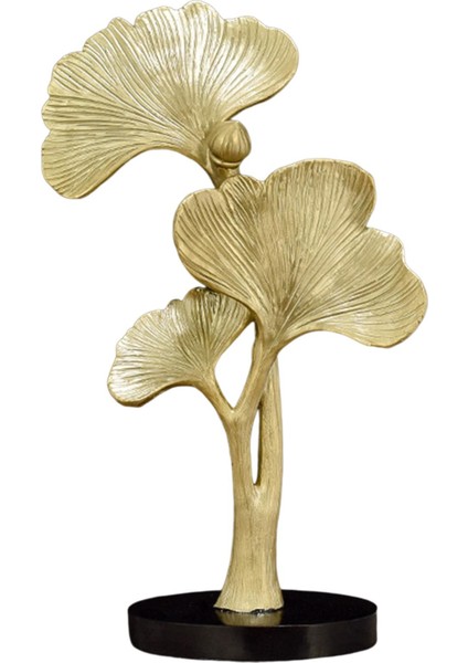 Nordic Ginkgo Biloba Süsler Ev Müdürlük Yatak Odası Dekorasyon Altın (Yurt Dışından) fiyatları