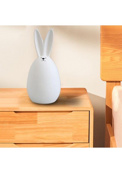 Güzel Paskalya Tavşanı Figürinler Bahçe Bahçesi Süsleme Penceresi Için Tavşan Heykeli D 15CM Beyaz (Yurt Dışından) modelleri