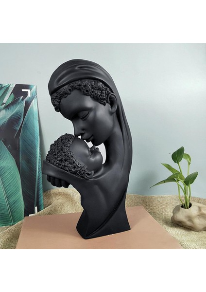 Anne ve Çocuk Heykeli Anneler Günü Heykelcik Dekürü Hediye Heykeli (Yurt Dışından) modelleri