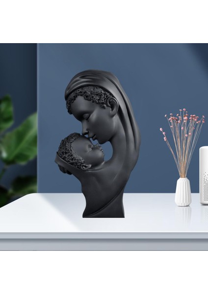 Anne ve Çocuk Heykeli Anneler Günü Heykelcik Dekürü Hediye Heykeli (Yurt Dışından) fırsatları