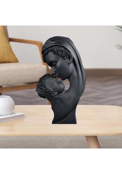 Anne ve Çocuk Heykeli Anneler Günü Heykelcik Dekürü Hediye Heykeli (Yurt Dışından) indirimleri