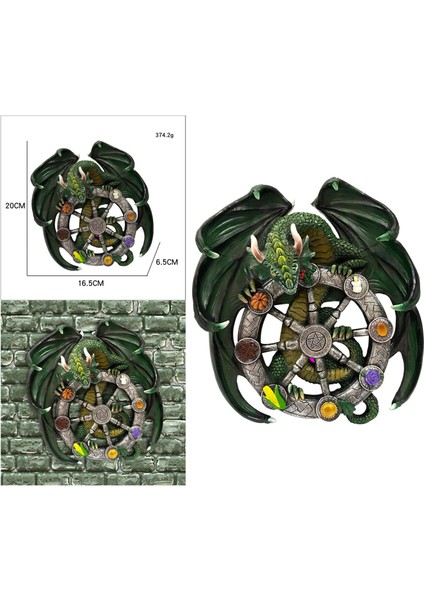 Dragon Duvar Asma Duvar Heykeli Heykelcik Arka Plan Zanaat (Yurt Dışından) indirimleri