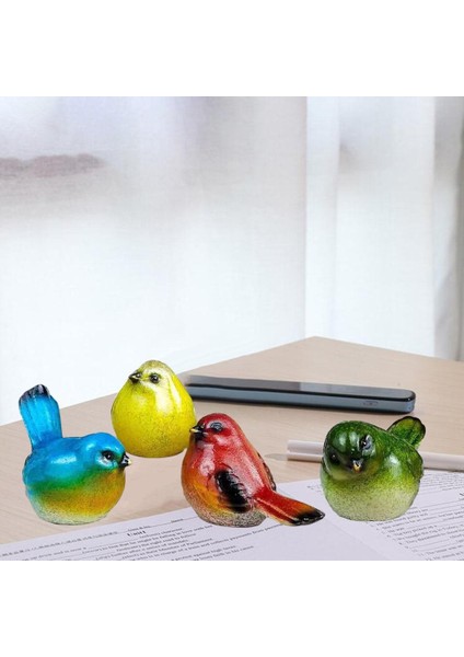 Kuş Heykeli Reçine Figürinler Oturma Odası Heykel Ekran Çim Bahçesi (Yurt Dışından) indirimleri