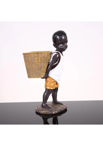 Afrika Heykel Figürü Kabile Heykel Heykel Masası Dekoru (Yurt Dışından) modelleri