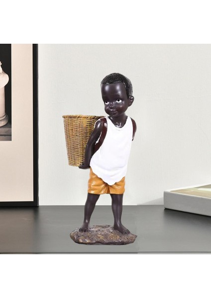 Afrika Heykel Figürü Kabile Heykel Heykel Masası Dekoru (Yurt Dışından) indirimleri