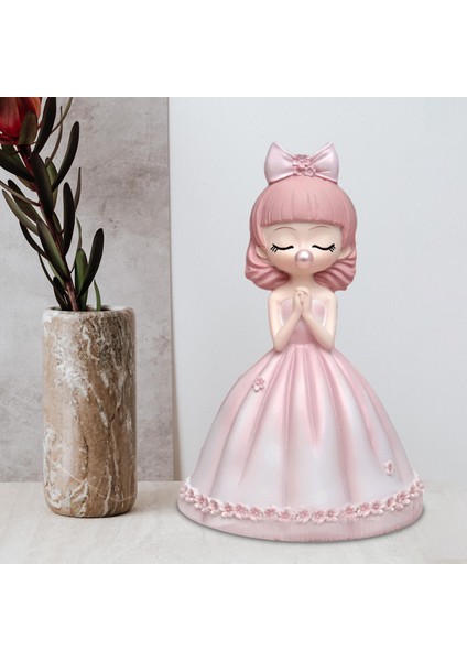 Sevimli Kız Heykelcik Heykel Kek Topper Sanatı Oturma Odası Düğün Dekorasyonu F (Yurt Dışından) modelleri