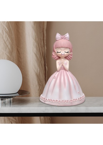 Sevimli Kız Heykelcik Heykel Kek Topper Sanatı Oturma Odası Düğün Dekorasyonu F (Yurt Dışından) indirimleri