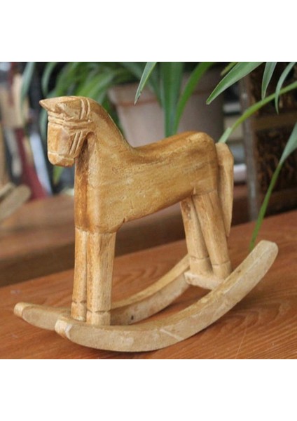 Ahşap El Sanatları Sallanan At Noel Masası Dekorasyon Denge Sanatı (Yurt Dışından) fiyatları