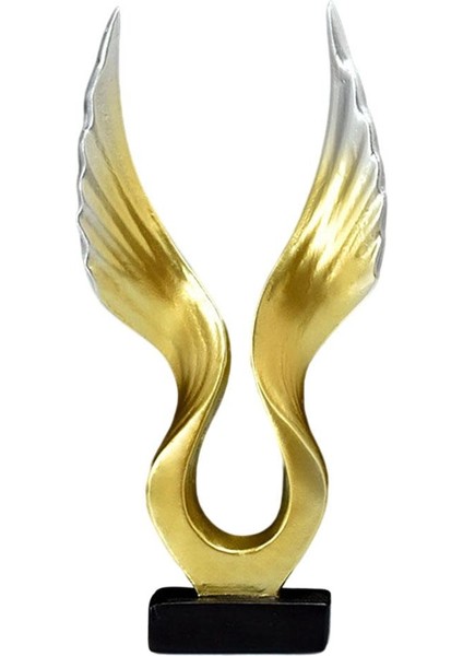 Kartal/angel Heykel Heykel Heykel Reçine Feng Shui Ev Için 10.5X3X15CM 7X3X15CM (Yurt Dışından)