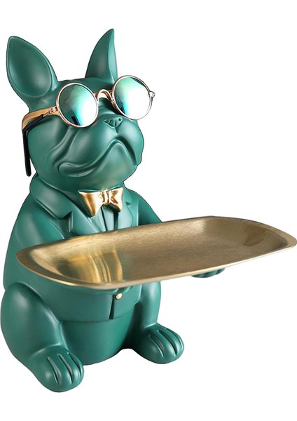 Heykelcik Şekli Depolama Tepsisi Süslemeleri Heykelcik Yeşil Ortam (Yurt Dışından) fiyatları