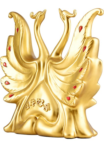 Swan Heykel Reçine Heykelcik Sanat Zanaat Heykeli Masaüstü Ev Oturma Odası Altın (Yurt Dışından) fiyatları