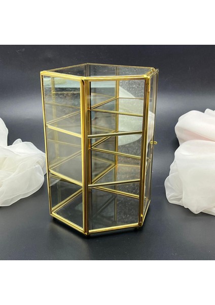 Takı Kutusu Organizatör Masaüstü Kaldırma Kutusu Toz Gözgü Ekran (Yurt Dışından) fırsatları