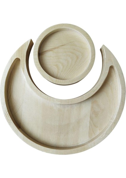 Küçük Ay Tepsisi Kristal Tutucu Ekran Yağı Takı Plakası Taşları (Yurt Dışından)