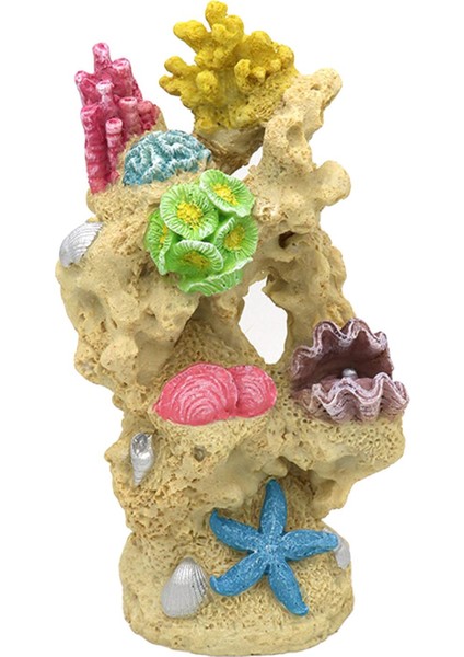 Tuzlu Su Süsleri Için Yapay Yapay Dekorasyon Bej (Yurt Dışından)