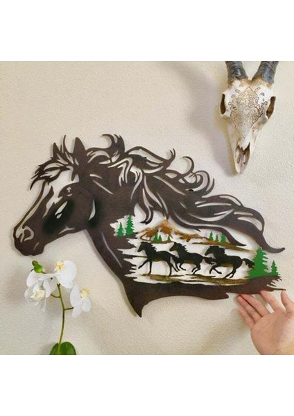 Metal Duvar Sanat Siluet Pub Yatak Odası Hayvan Duvar Heykel Dekor Sanat Eseri (Yurt Dışından) indirimleri