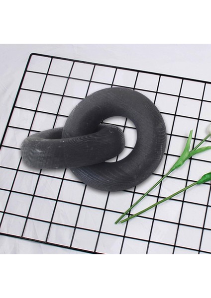 Ahşap Zincir Bağlantı Dekor Heykel Ahşap El Sanatları Oturma Odası Için Ahşap Düğüm Ev Siyah (Yurt Dışından) indirimleri