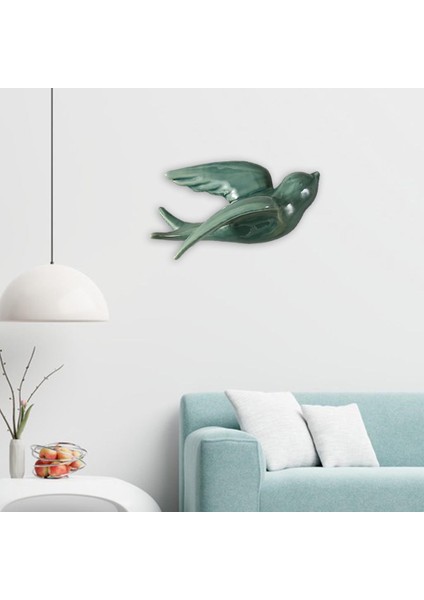 Uçan Kırlangıç ​​duvar Sanatı Heykelleri Vintage Dekorasyon Yatak Odası (Yurt Dışından) indirimleri