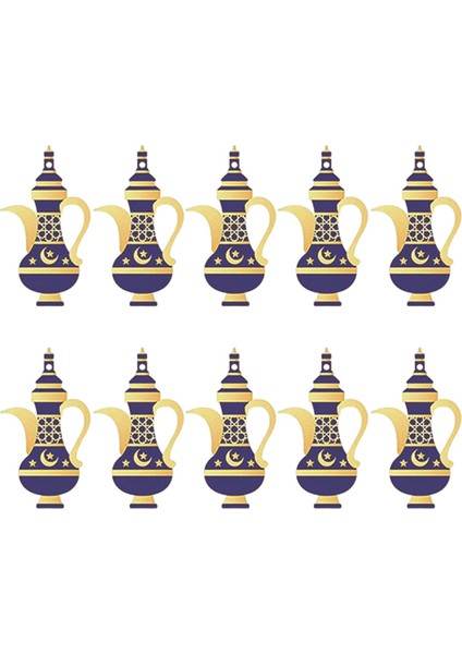 10 Adet Ahşap Süsleme Açıcı Dekor Aile Festivali H (Yurt Dışından)