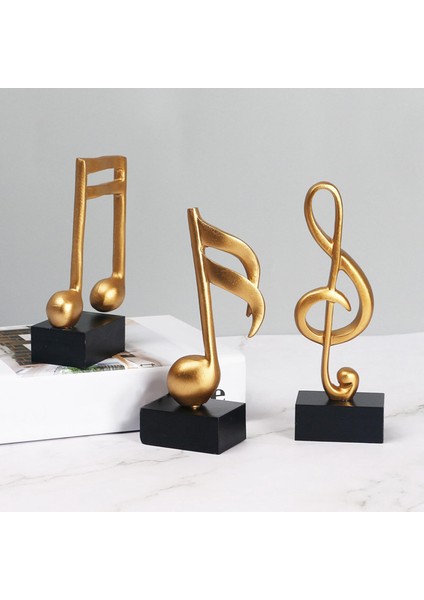 3pcs Müzik Heykeli Müzik Heykel Figürin Dekoru (Yurt Dışından) fırsatları