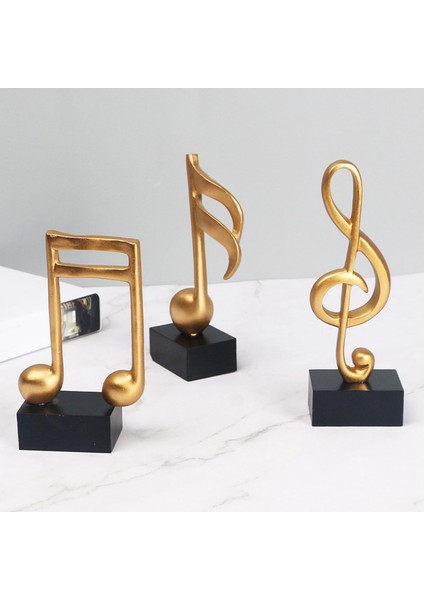 3pcs Müzik Heykeli Müzik Heykel Figürin Dekoru (Yurt Dışından) indirimleri