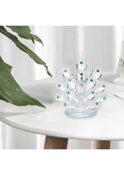 Kristal Heykel Heykeli Heykel Figürin Koleksiyon Dekoru Yeşil Mini (Yurt Dışından) fiyatları