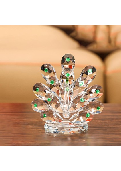 Kristal Heykel Heykeli Heykel Figürin Koleksiyon Dekoru Yeşil Mini (Yurt Dışından) modelleri