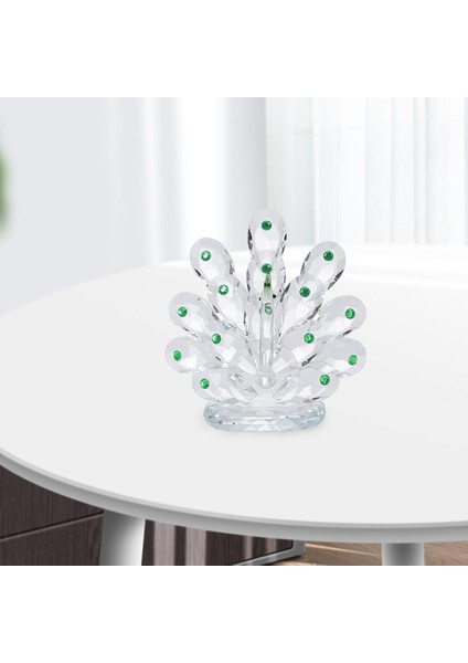 Kristal Heykel Heykeli Heykel Figürin Koleksiyon Dekoru Yeşil Mini (Yurt Dışından) fırsatları