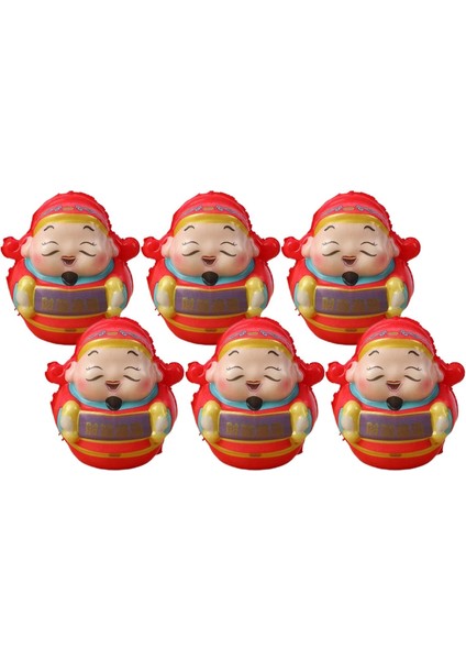 6pcs Ev Ofisi Için Geleneksel Şanslı Heykel Heykeli Süsleme Süslemesi (Yurt Dışından) modelleri