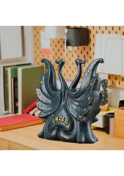 Swan Heykel Reçine Heykelcik Sanat Zanaat Heykeli Masaüstü Ev Oturma Odası Mavisi (Yurt Dışından) indirimleri